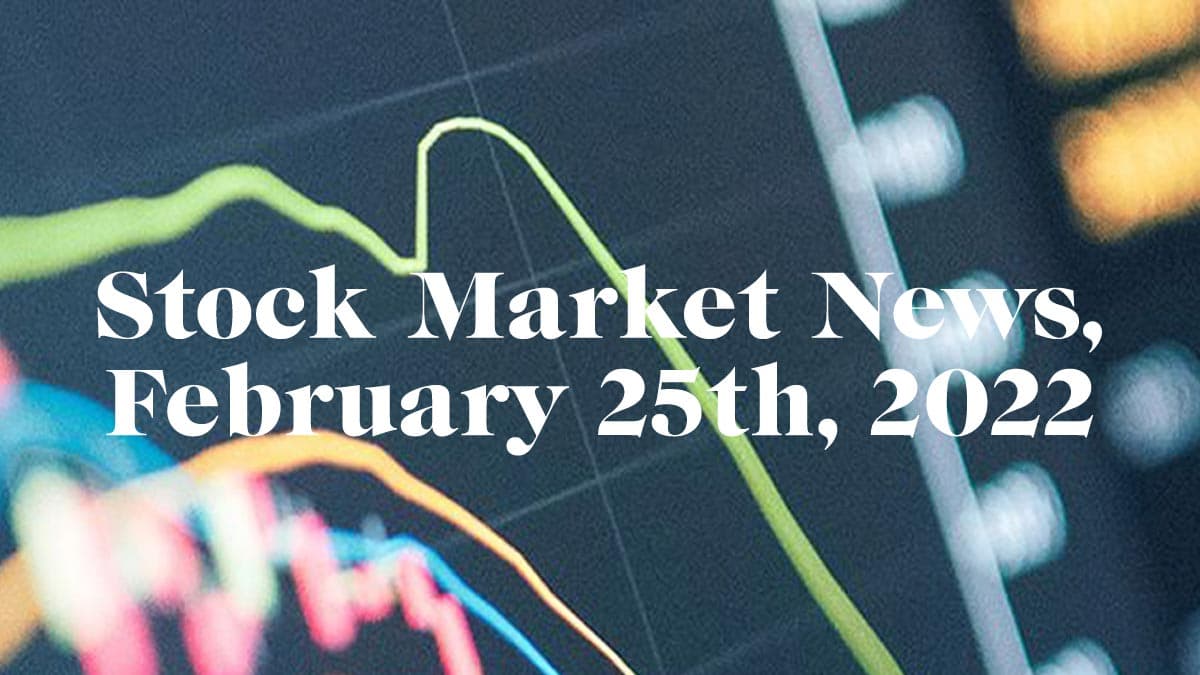 stock market news february 25th
