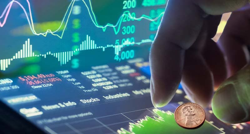 penny stocks to buy sell right now chart hand