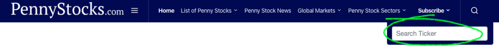 how to find penny stocks on PennyStocks.com