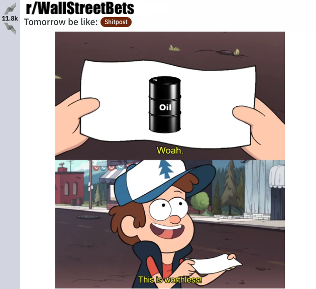 wallstreetbets oil and gas
