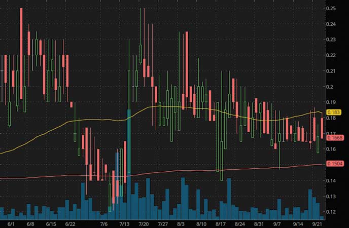 penny stocks to watch GT Biopharma Inc. (GTBP stock chart)