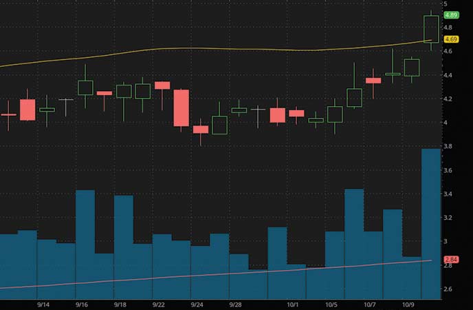 penny stocks to buy sell Zovio Inc. (ZVO stock chart)