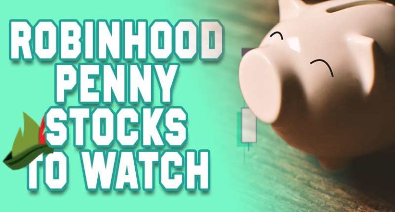 Top Penny Stocks Today Robinhood