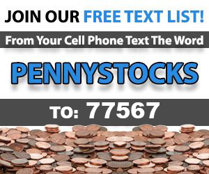 penny stocks text message