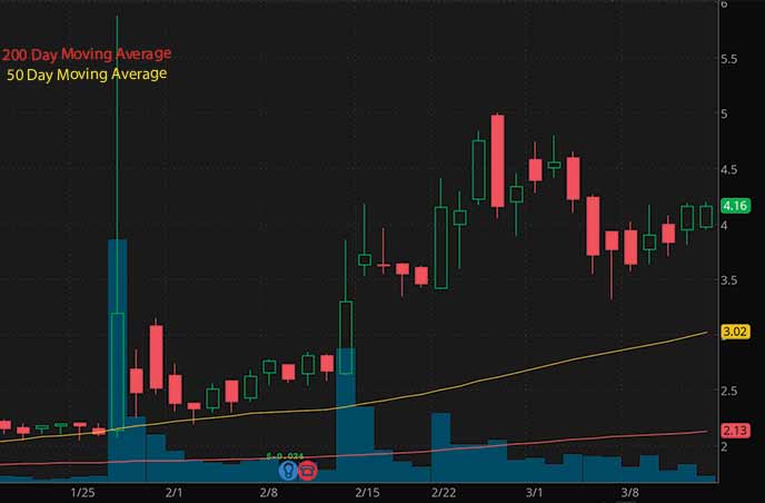 reddit penny stocks to buy avoid Trivago TRVG stock chart