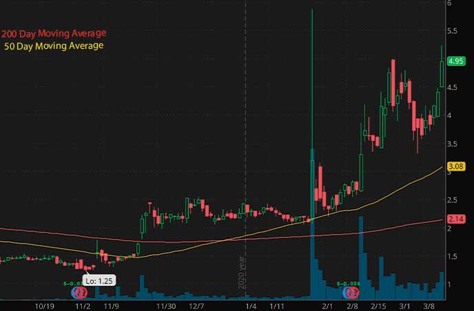 reddit penny stocks to watch Trivago TRVG stock chart