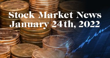 stock market news january 24th