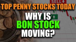 why BON stock is moving today