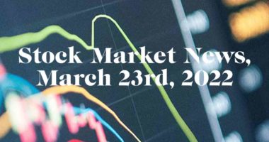 stock market news march 23rd