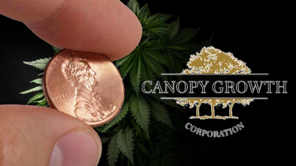 Will Canopy Growth become penny stock CGC marijuana stocks