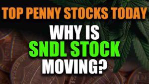 what's going on with SNDL stock today