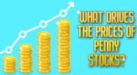 what drives penny stocks prices up or down coins